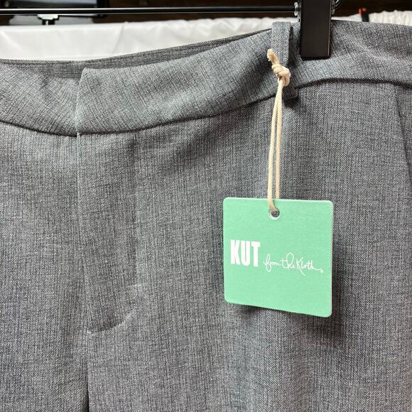 New Kut From the Kloth Rose Bootcut Pant Grey‎ Womens 12P Career Stitch Fix - Picture 12 of 16